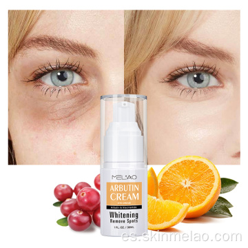 Crema de ojos de blanqueamiento de arbutin de vC anti -envejecimiento